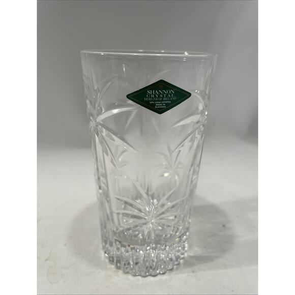 Shannon Crystal Dublin Highball Glass Tumbler Contemporary - Picture 1 of 8